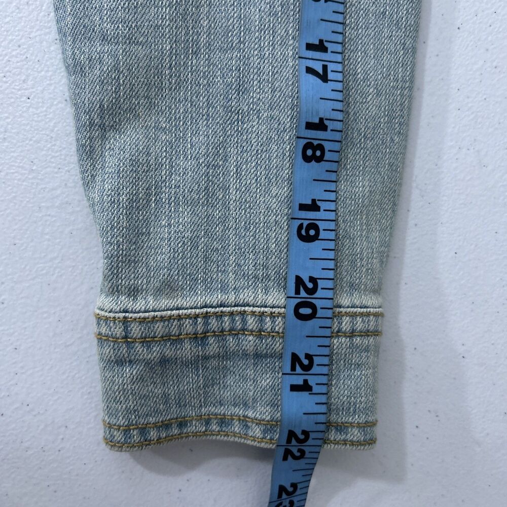 Childrens Place Jean Jacket Womens 14 Fairy Embroidered Denim BohoY2K - Picture 8 of 8
